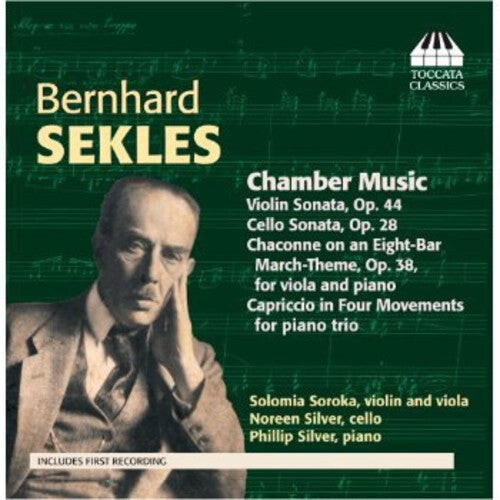 CD диск Sekles / Soroka / Silver, N. / Silver, P.: Chamber Music
CD диск Sekles / Soroka / Silver, N. / Silver, P.: Chamber Music