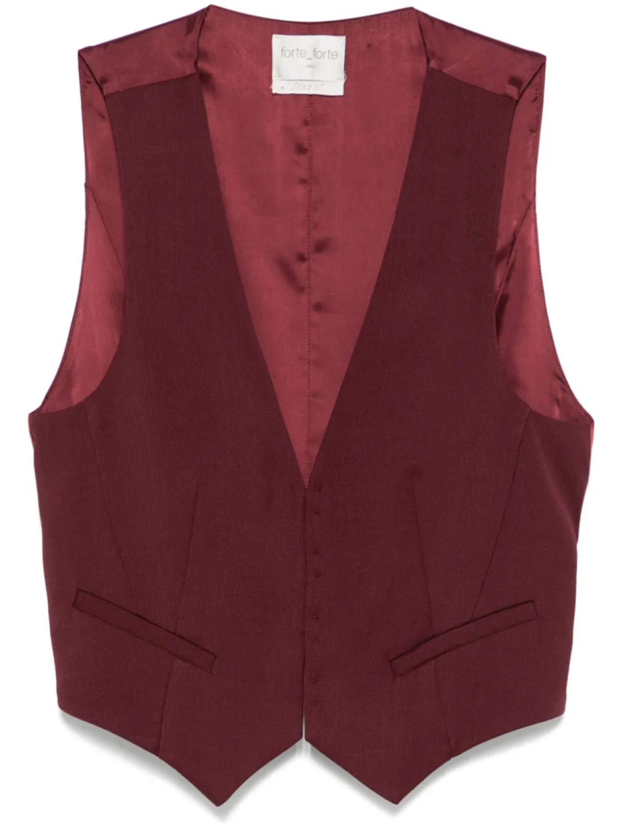 Фактурный жилет Forte Forte, красный
Фактурный жилет Forte Forte, красный