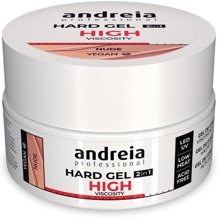 Андрея Профессиональный твердый гель для ногтей, двухфазный 2 в 1, светодиодный и УФ-гель для наращивания ногтей, высокая вязкость для крепких ногтей, типсы и наращивание, цвет телесный, 44 г Andreia
Андрея Профессиональный твердый гель для ногтей, двухфазный 2 в 1, светодиодный и УФ-гель для наращивания ногтей, высокая вязкость для крепких ногтей, типсы и наращивание, цвет телесный, 44 г Andreia