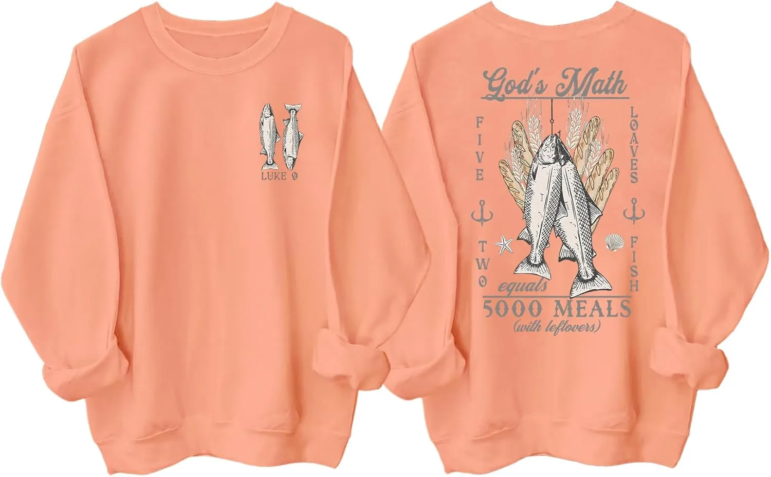 Толстовка с длинным рукавом Jesus Feeds The 5000
Толстовка с длинным рукавом Jesus Feeds The 5000