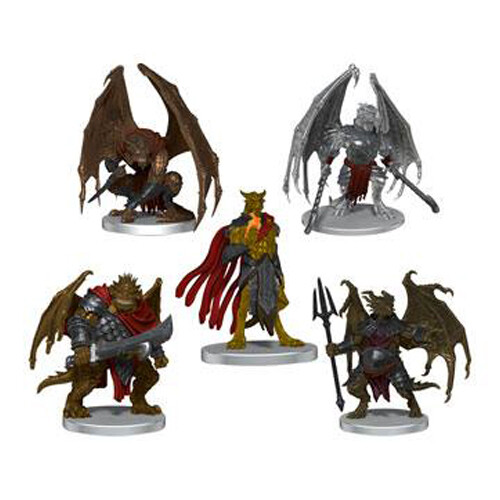 Фигурки D&D Icons Of The Realms Miniatures (Set 25): Draconian Warband Wizards of the Coast
Фигурки D&D Icons Of The Realms Miniatures (Set 25): Draconian Warband Wizards of the Coast