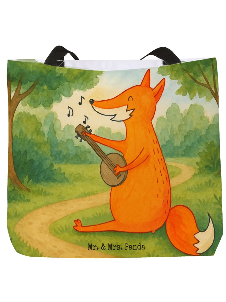 Сумка-шоппер с рисунком лисы и гитары, без слогана, белого цвета Mr. & Mrs. Panda
Сумка-шоппер с рисунком лисы и гитары, без слогана, белого цвета Mr. & Mrs. Panda