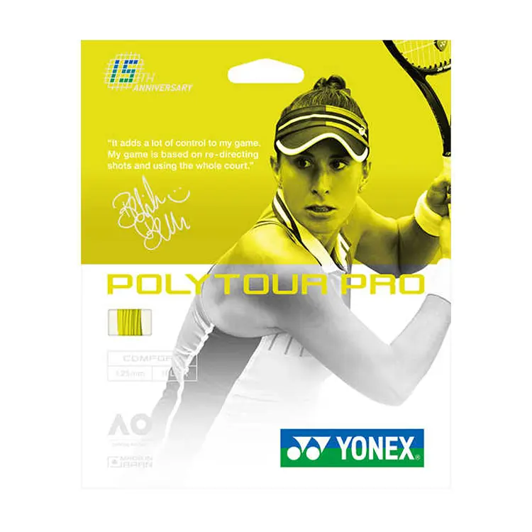 YONEX Теннисные струны Polyester Unisex 12m Flash Yellow
YONEX Теннисные струны Polyester Unisex 12m Flash Yellow