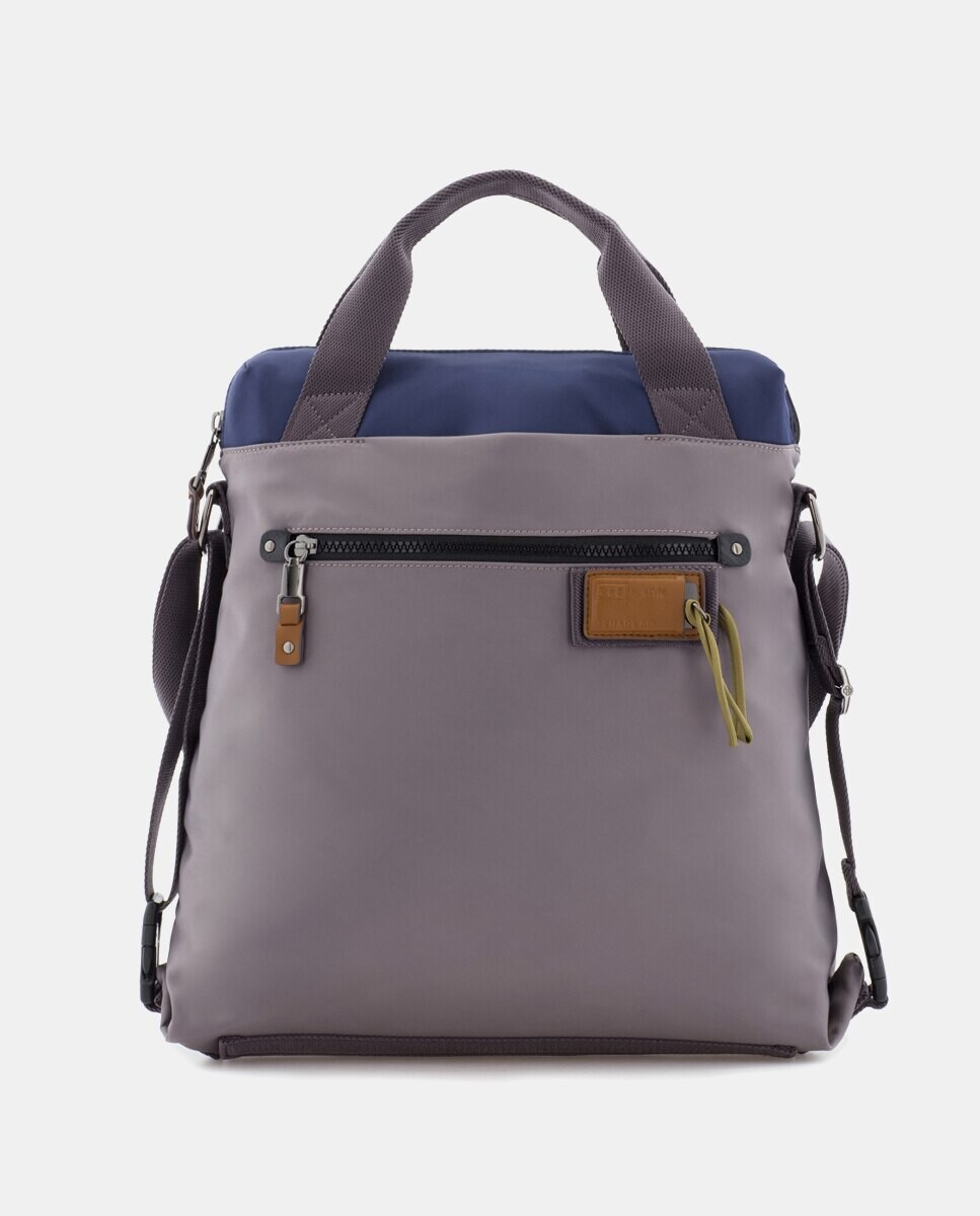 Сумочка-трансформер в рюкзак комбинированного серого цвета Scharlau, серый
Сумочка-трансформер в рюкзак комбинированного серого цвета Scharlau, серый