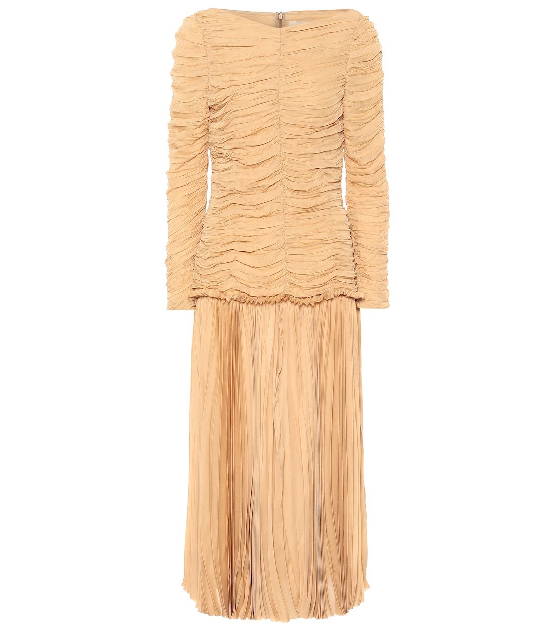 Платье миди из шелка-жоржета Nanna Khaite, Nude
Платье миди из шелка-жоржета Nanna Khaite, Nude