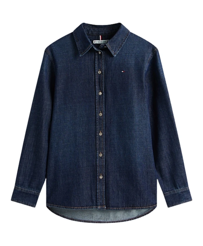 Джинсовая рубашка стандартного кроя Tommy Hilfiger, синий
Джинсовая рубашка стандартного кроя Tommy Hilfiger, синий
