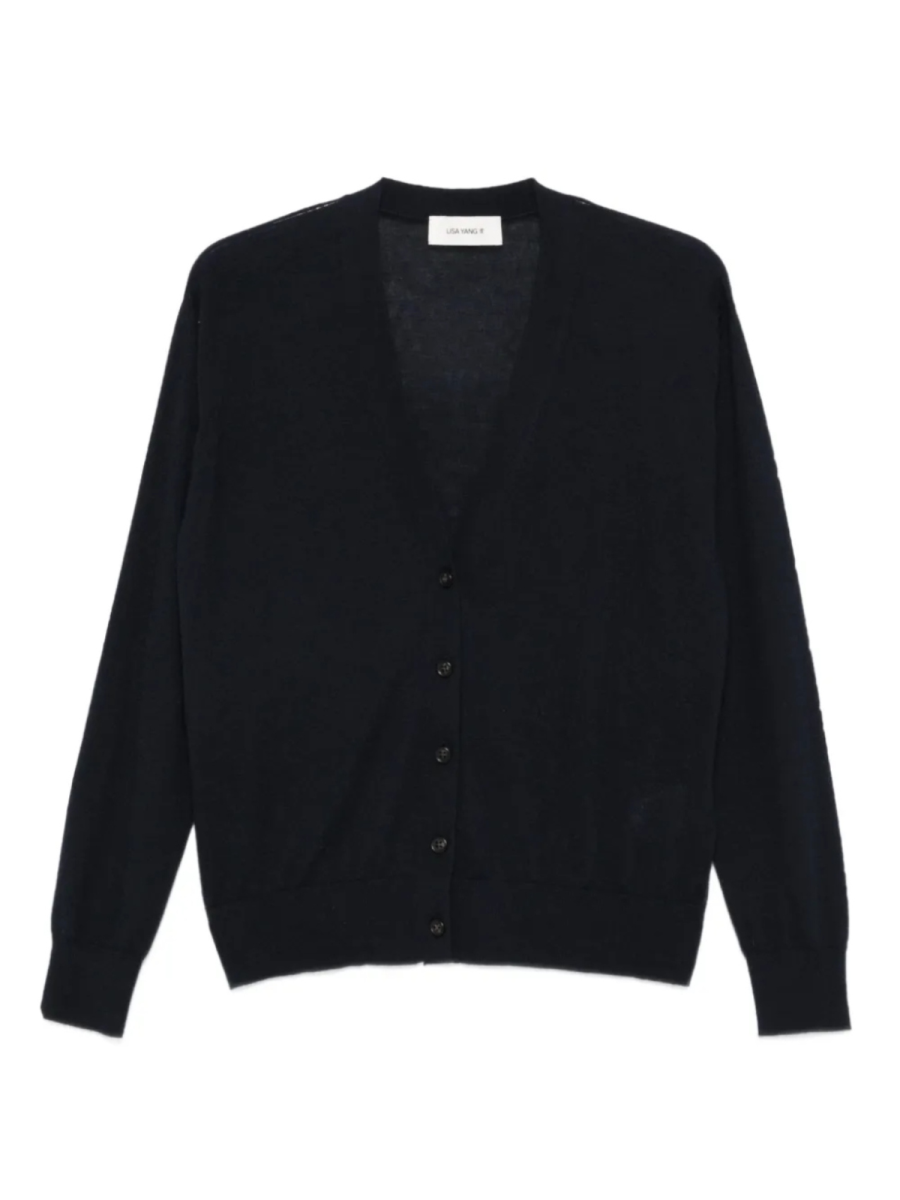 Кашемировый кардиган на пуговицах Lisa Yang, синий
Кашемировый кардиган на пуговицах Lisa Yang, синий