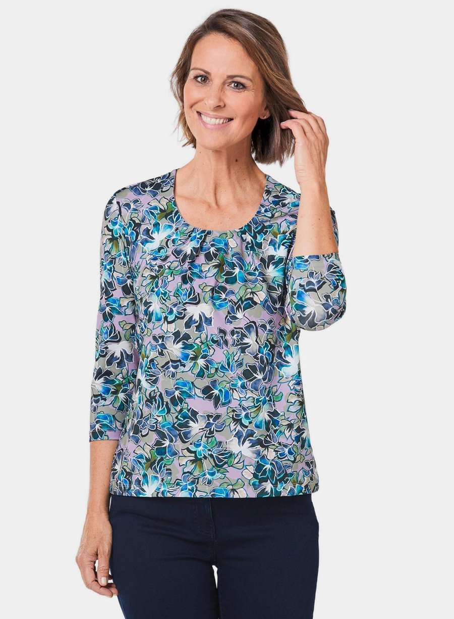 Блуза GOLDNER PETITE BEZAUBERNDES DRUCK, Navy Lilac Patterned/Lilac
Блуза GOLDNER PETITE BEZAUBERNDES DRUCK, Navy Lilac Patterned/Lilac