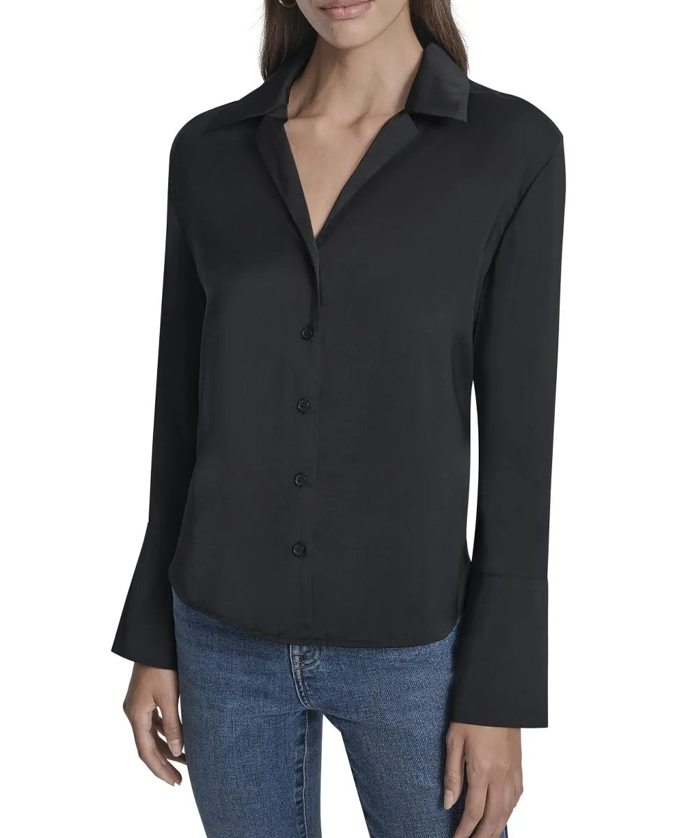 Женская свободная рубашка Dkny Jeans, черный
Женская свободная рубашка Dkny Jeans, черный