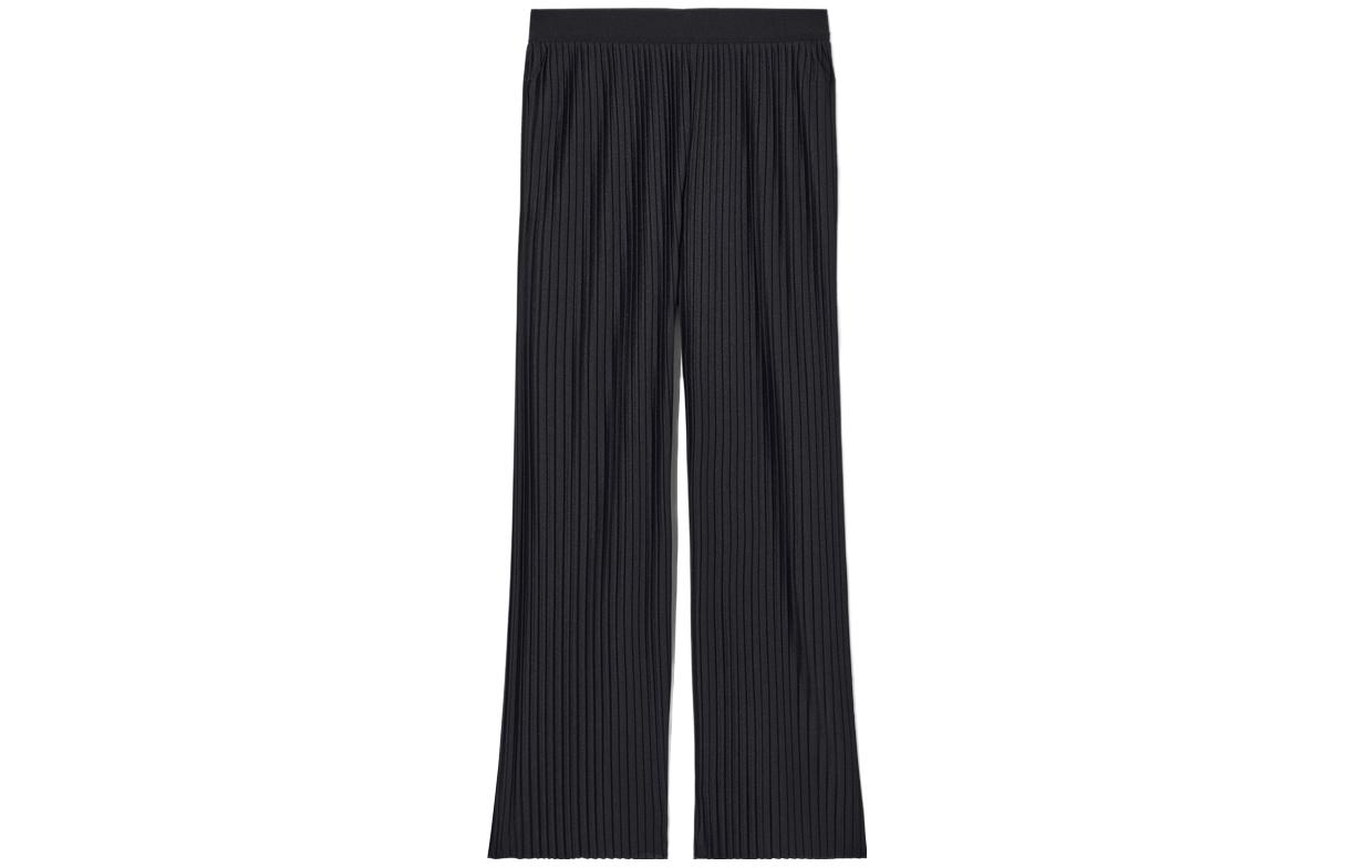 COS Женские повседневные брюки темно-синего цвета
COS Женские повседневные брюки темно-синего цвета