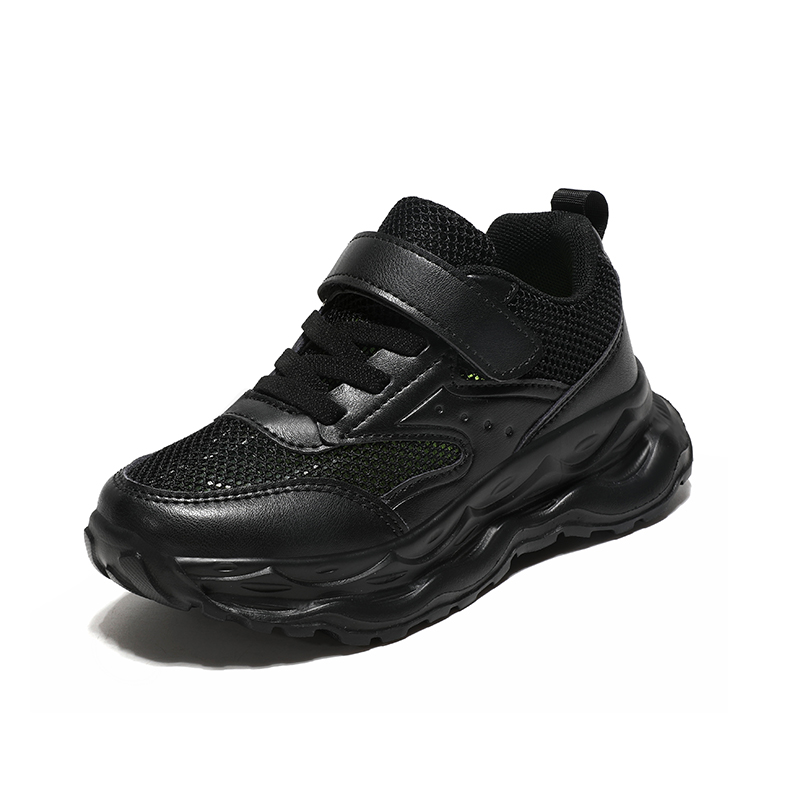 Нескользящие и дышащие низкие детские кроссовки для повседневной носки FIRS Kids, черный
Нескользящие и дышащие низкие детские кроссовки для повседневной носки FIRS Kids, черный