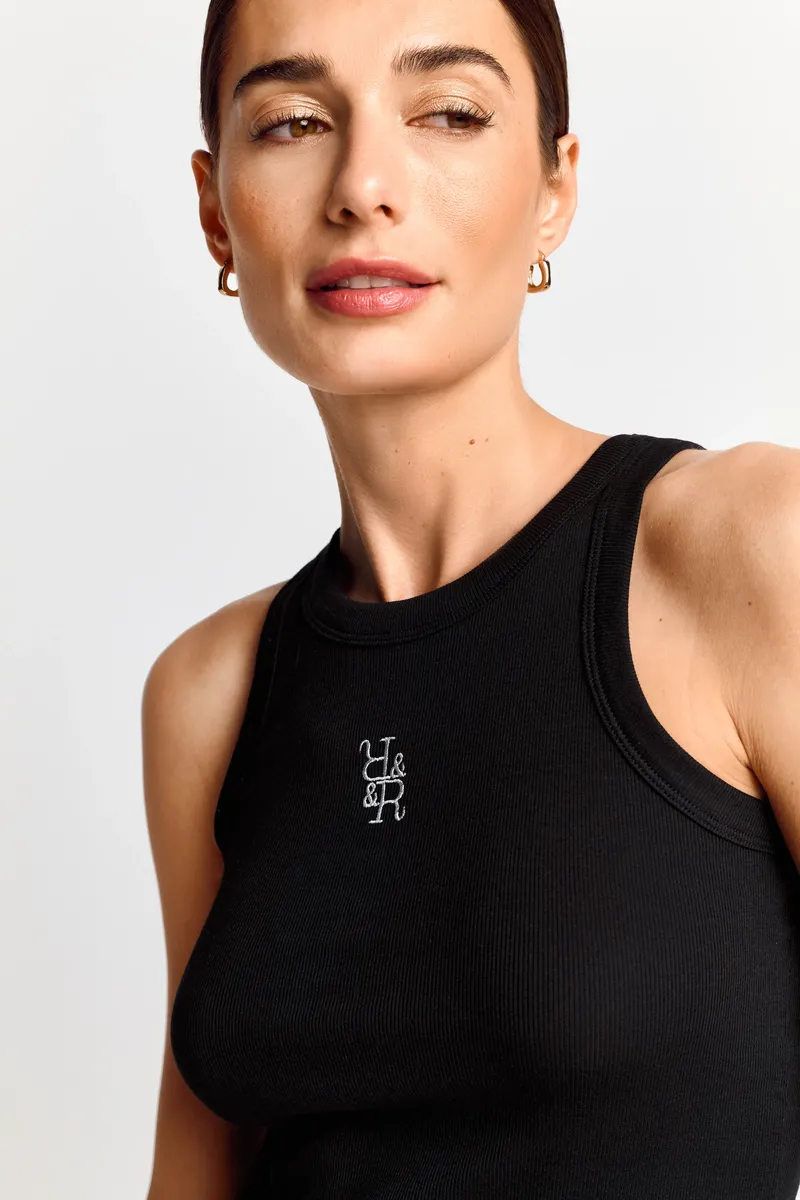 Майка Rich & Royal в рубчик, черный
Майка Rich & Royal в рубчик, черный