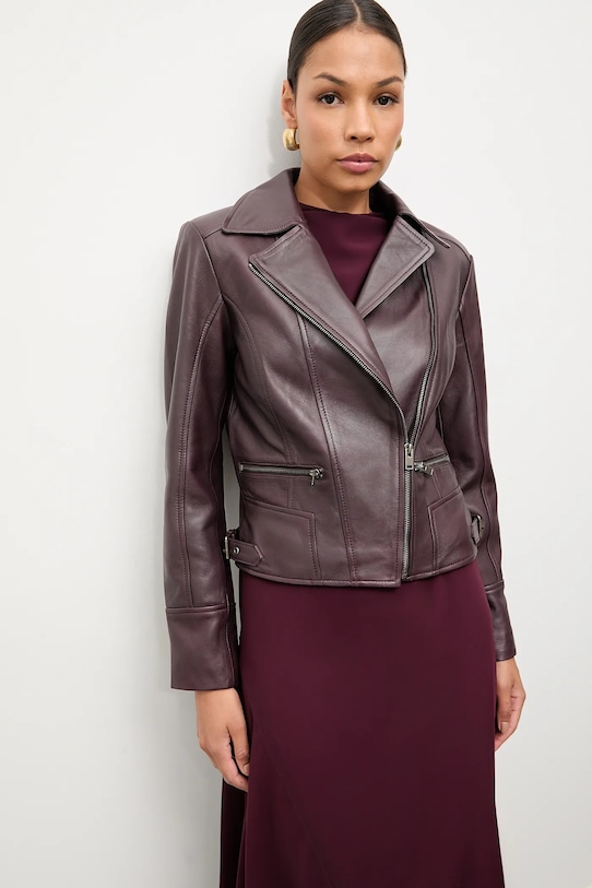 Кожаная байкерская куртка Answear.Lab, бордовый
Кожаная байкерская куртка Answear.Lab, бордовый