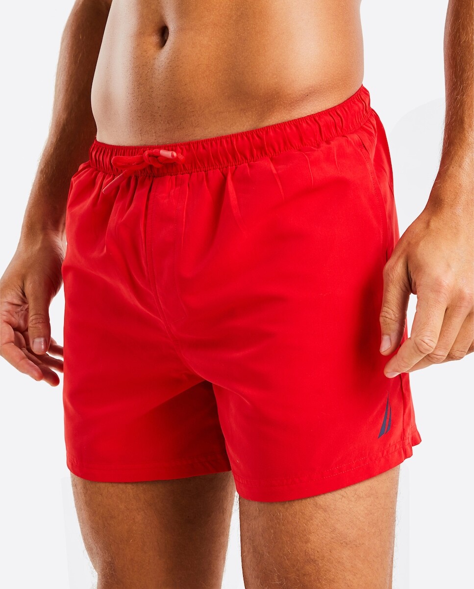 Мужские шорты-бермуды с завязкой на шнурке Nautica, красный 
Мужские шорты-бермуды с завязкой на шнурке Nautica, красный