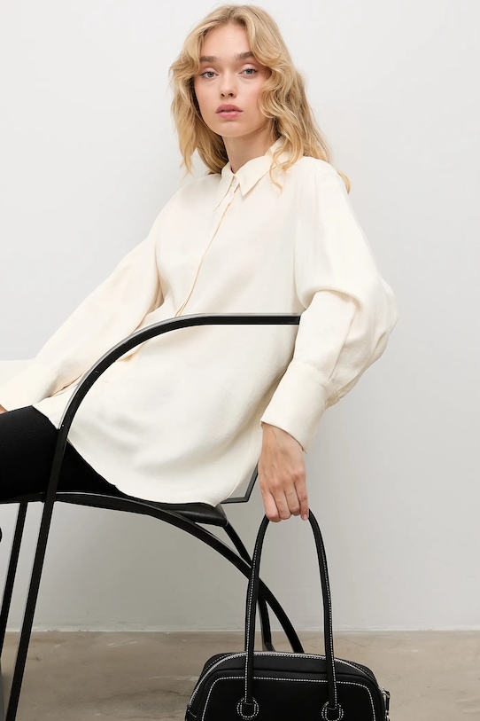 Рубашка Answear.Lab, бежевый
Рубашка Answear.Lab, бежевый