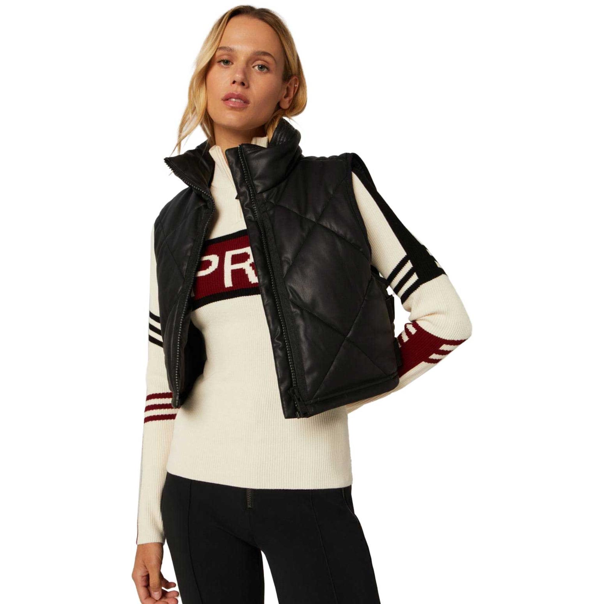 Женский укороченный жилет La Vitesse II Alp-N-Rock, Black Faux Leather
Женский укороченный жилет La Vitesse II Alp-N-Rock, Black Faux Leather