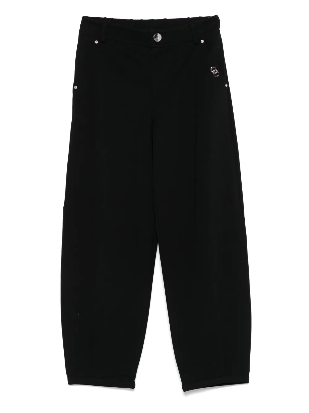 Брюки с декоративной табличкой с логотипом Liu Jo Kids, черный
Брюки с декоративной табличкой с логотипом Liu Jo Kids, черный