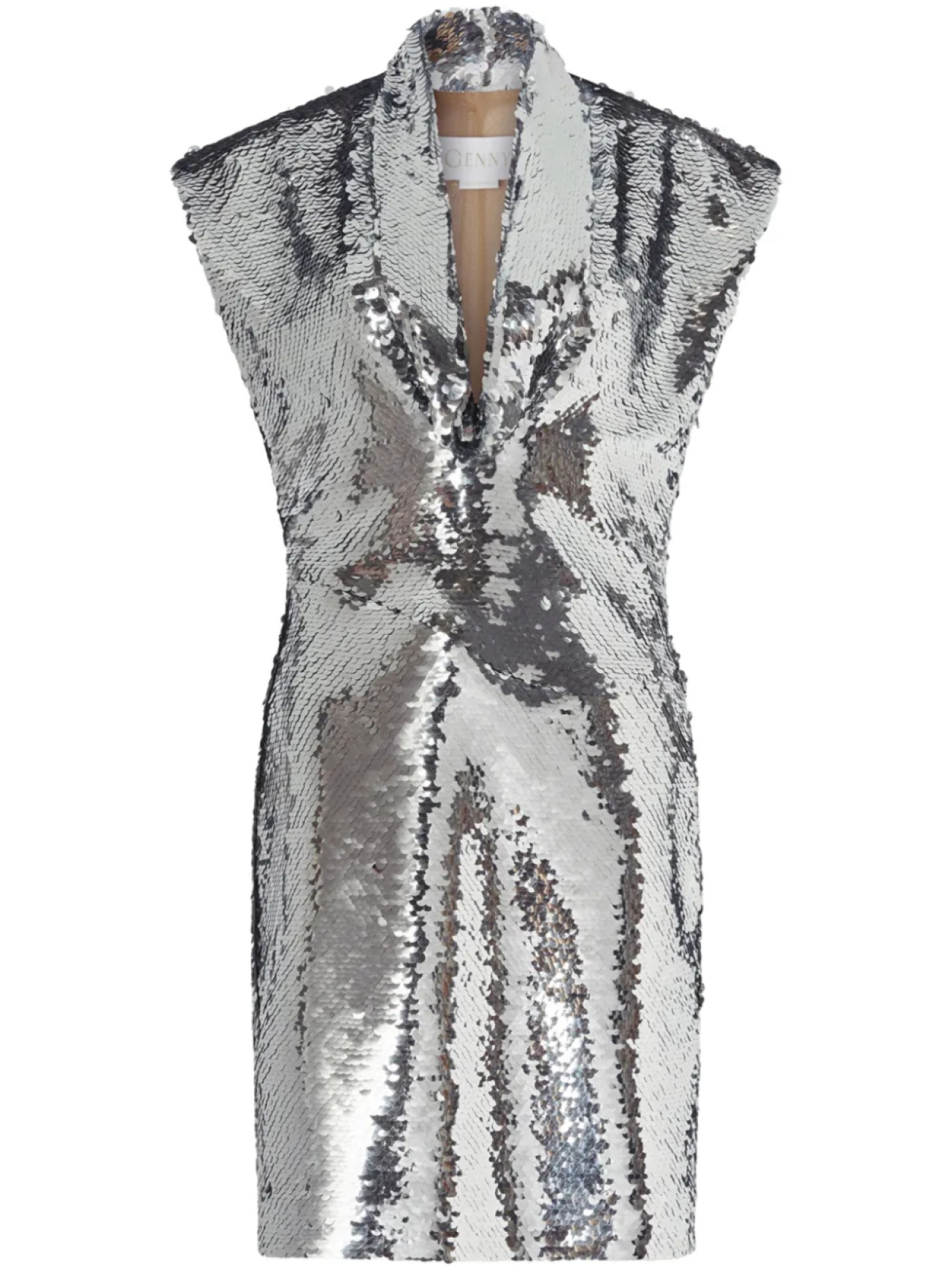 Платье Genny, украшенное пайетками, серебряный
Платье Genny, украшенное пайетками, серебряный