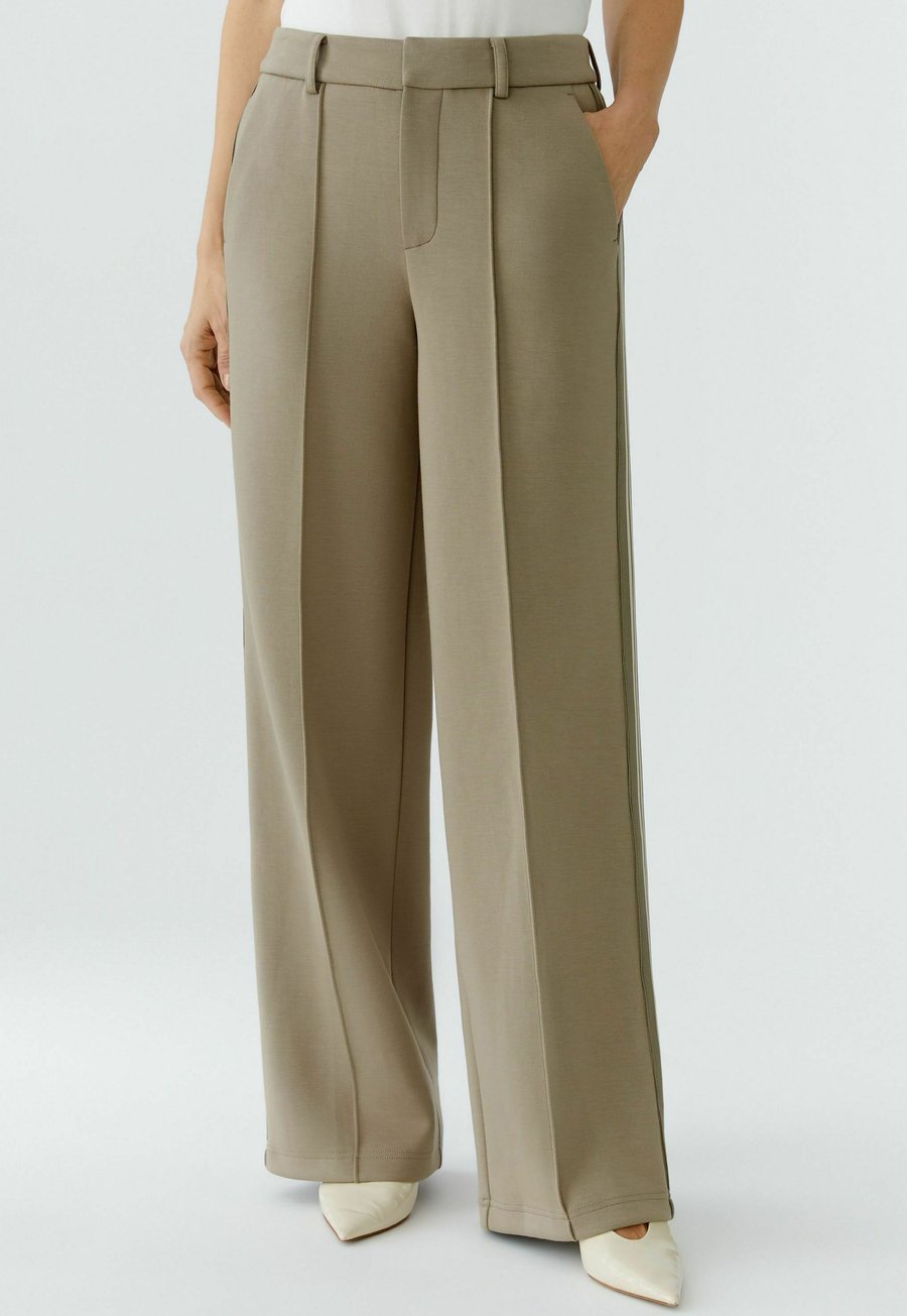 Брюки Oui Trousers, Khaki White/Khaki
Брюки Oui Trousers, Khaki White/Khaki