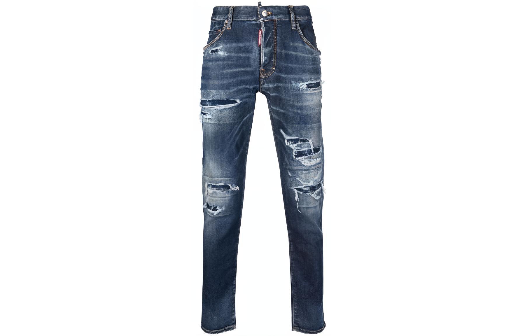 DSQUARED 2 Джинсы distressed с логотипом dsquared2
DSQUARED 2 Джинсы distressed с логотипом dsquared2