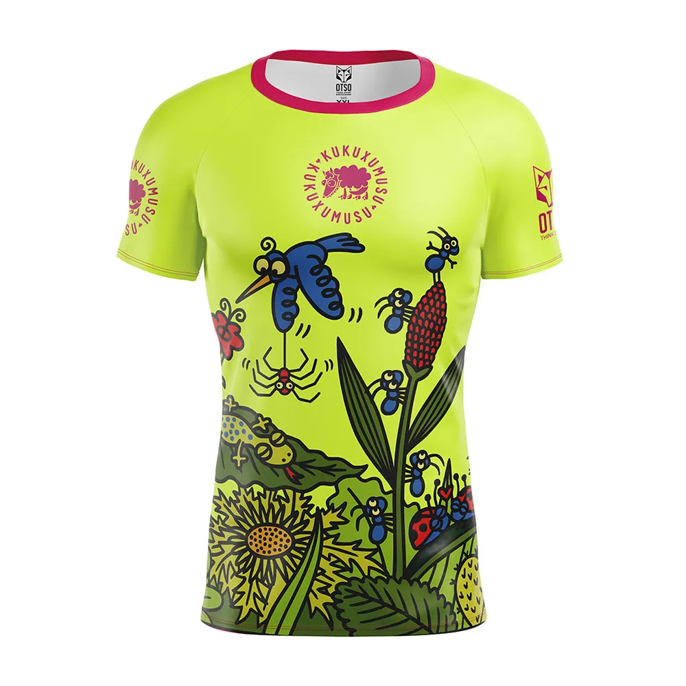 Футболка с коротким рукавом спортивная Otso Kukuxumusu Forest, желтый
Футболка с коротким рукавом спортивная Otso Kukuxumusu Forest, желтый