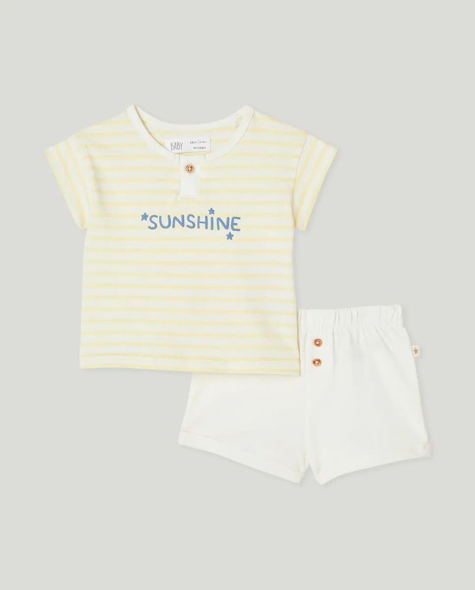 Комплект с короткими рукавами для малышки Baby El Corte Inglés, синий
Комплект с короткими рукавами для малышки Baby El Corte Inglés, синий