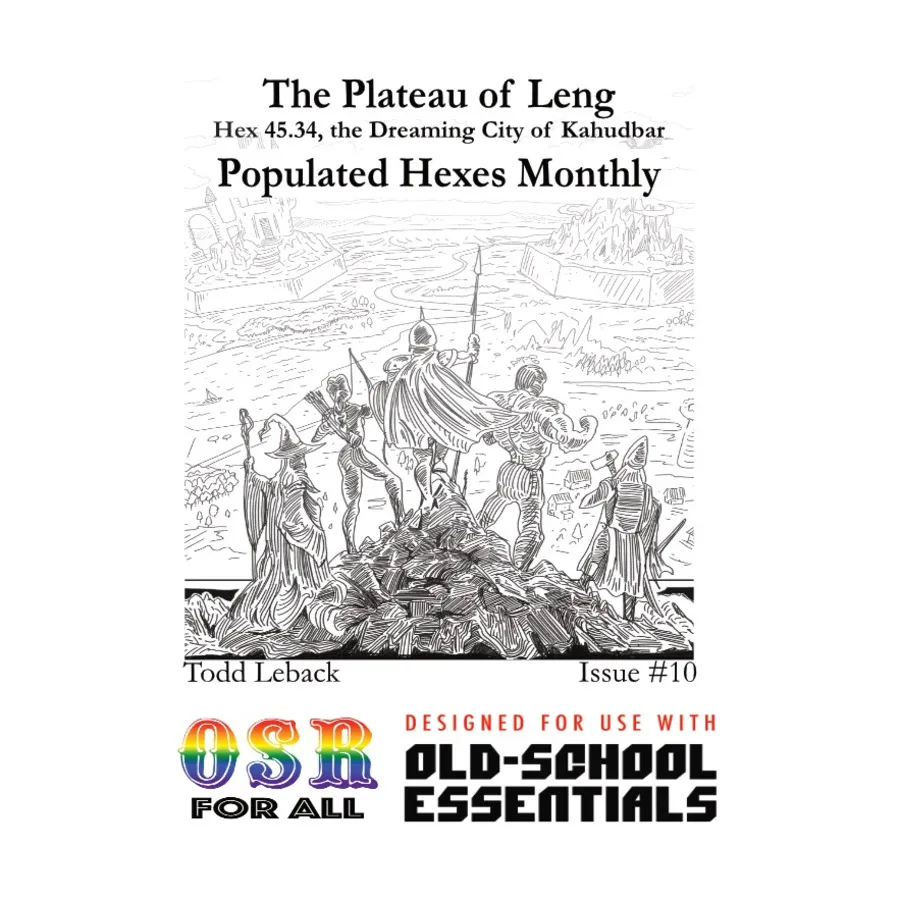 Журнал #10 "The Dreaming City of Kahudbar", Populated Hexes Monthly
Журнал #10 "The Dreaming City of Kahudbar", Populated Hexes Monthly