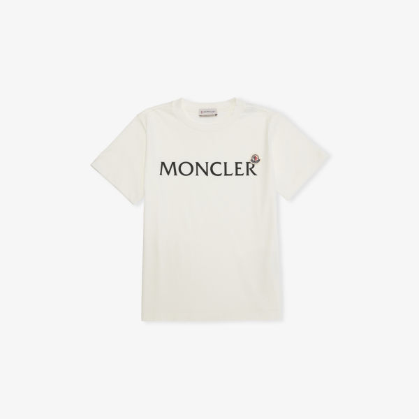 Футболка Moncler Brand-Badge с логотипом, белый
Футболка Moncler Brand-Badge с логотипом, белый
