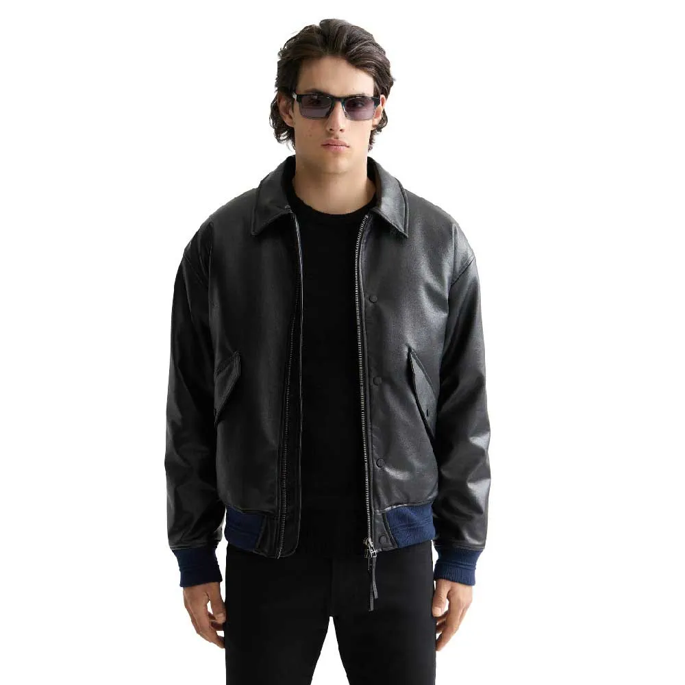 Куртка Scotch & Soda Faux Leather bomber, черный
Куртка Scotch & Soda Faux Leather bomber, черный