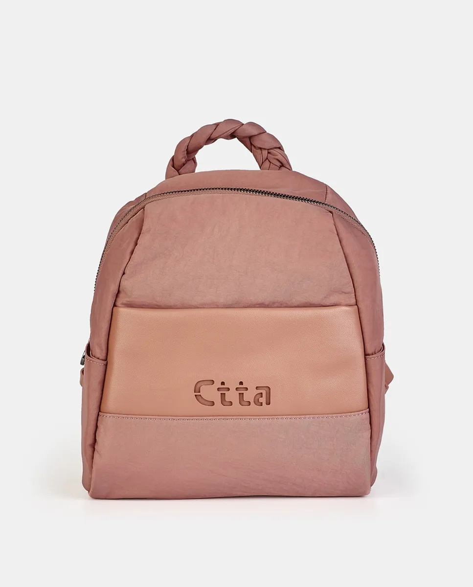 Сумка - Рюкзак с логотипом Caminatta, цвет Maquillaje
Сумка - Рюкзак с логотипом Caminatta, цвет Maquillaje