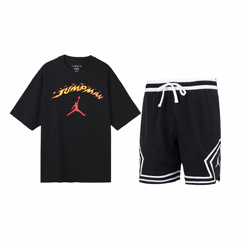 Повседневная спортивная одежда Мужская черная Jordan
Повседневная спортивная одежда Мужская черная Jordan