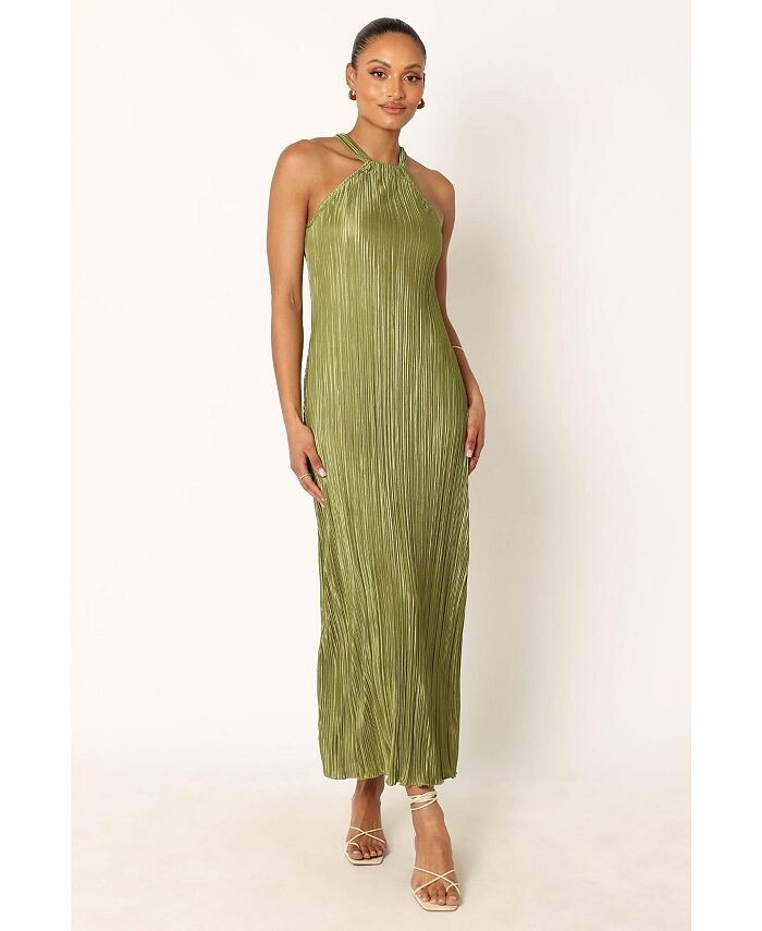 Женское платье макси с плиссированной бретелькой Melody Petal and Pup, зеленый
Женское платье макси с плиссированной бретелькой Melody Petal and Pup, зеленый