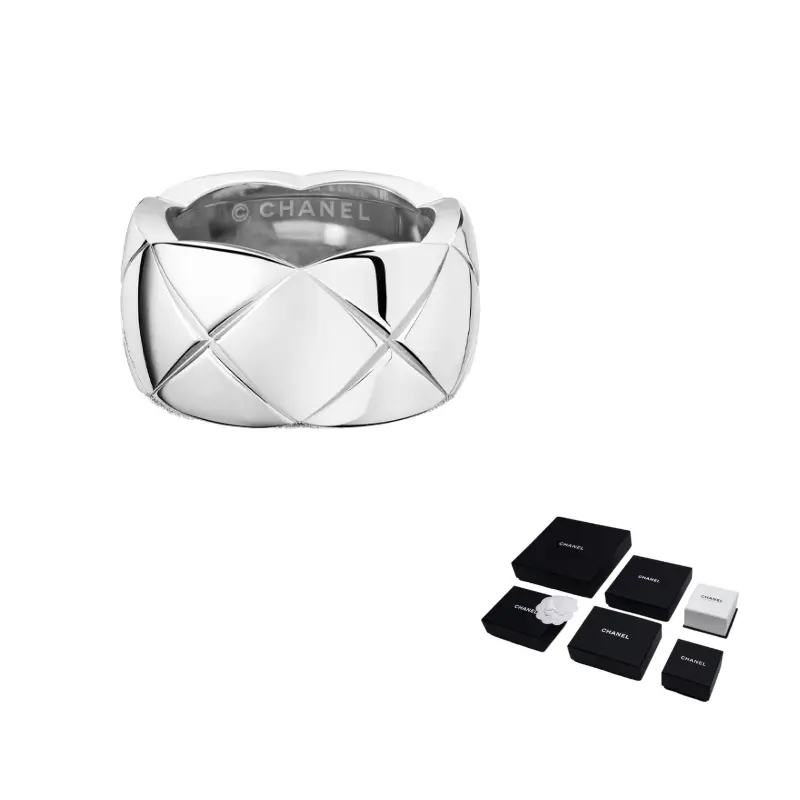 Кольцо из белого золота 585 пробы Unisex Silver CHANEL, белое золото
Кольцо из белого золота 585 пробы Unisex Silver CHANEL, белое золото