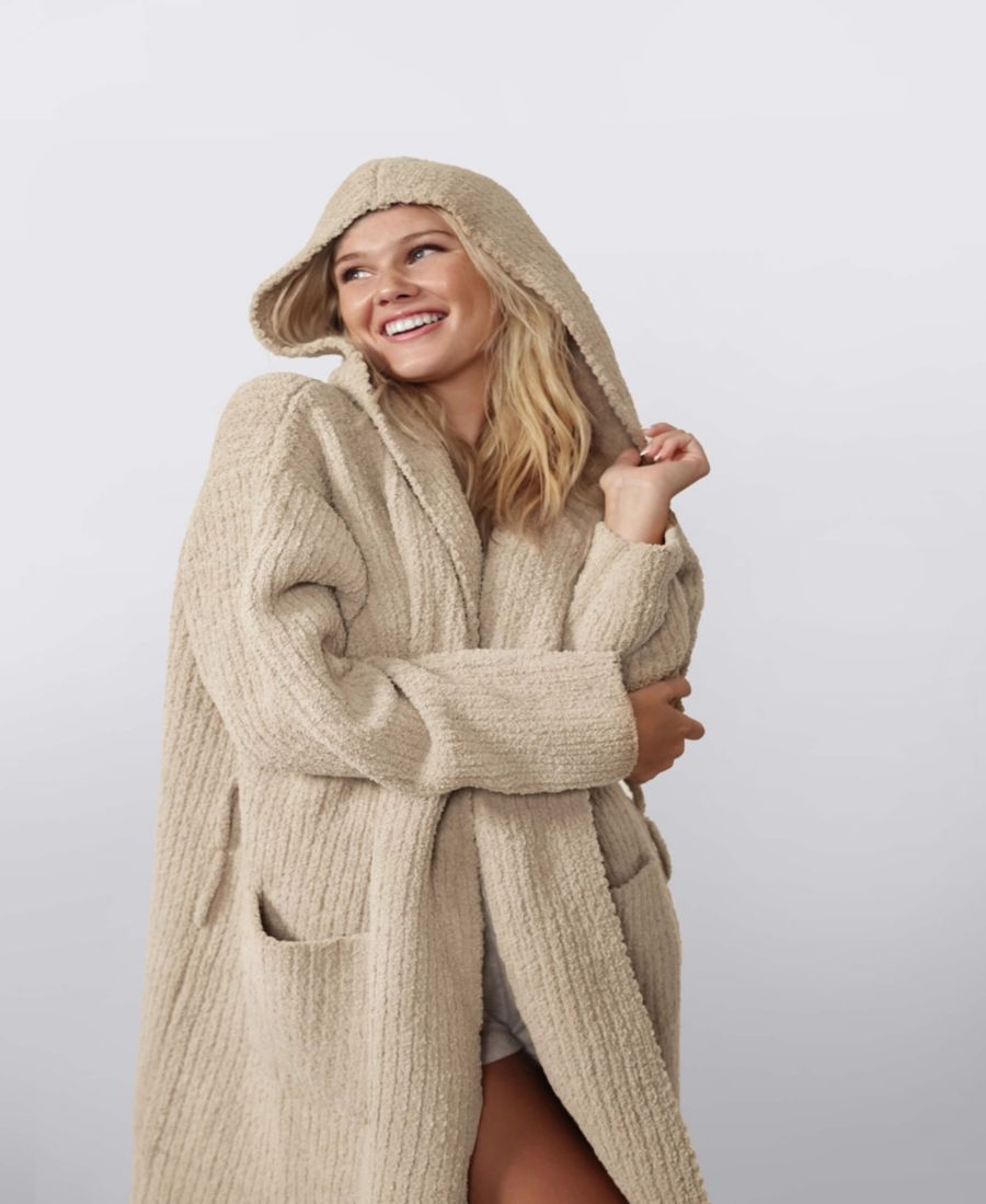 Ребристый банный халат с капюшоном SUNDAY CITIZEN, цвет biscotti
Ребристый банный халат с капюшоном SUNDAY CITIZEN, цвет biscotti