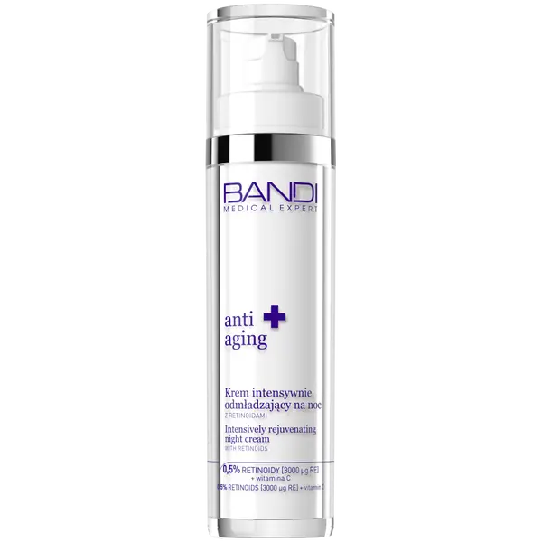 Интенсивный омолаживающий ночной крем для лица, 50 мл Bandi Medical expert anti-age
Интенсивный омолаживающий ночной крем для лица, 50 мл Bandi Medical expert anti-age