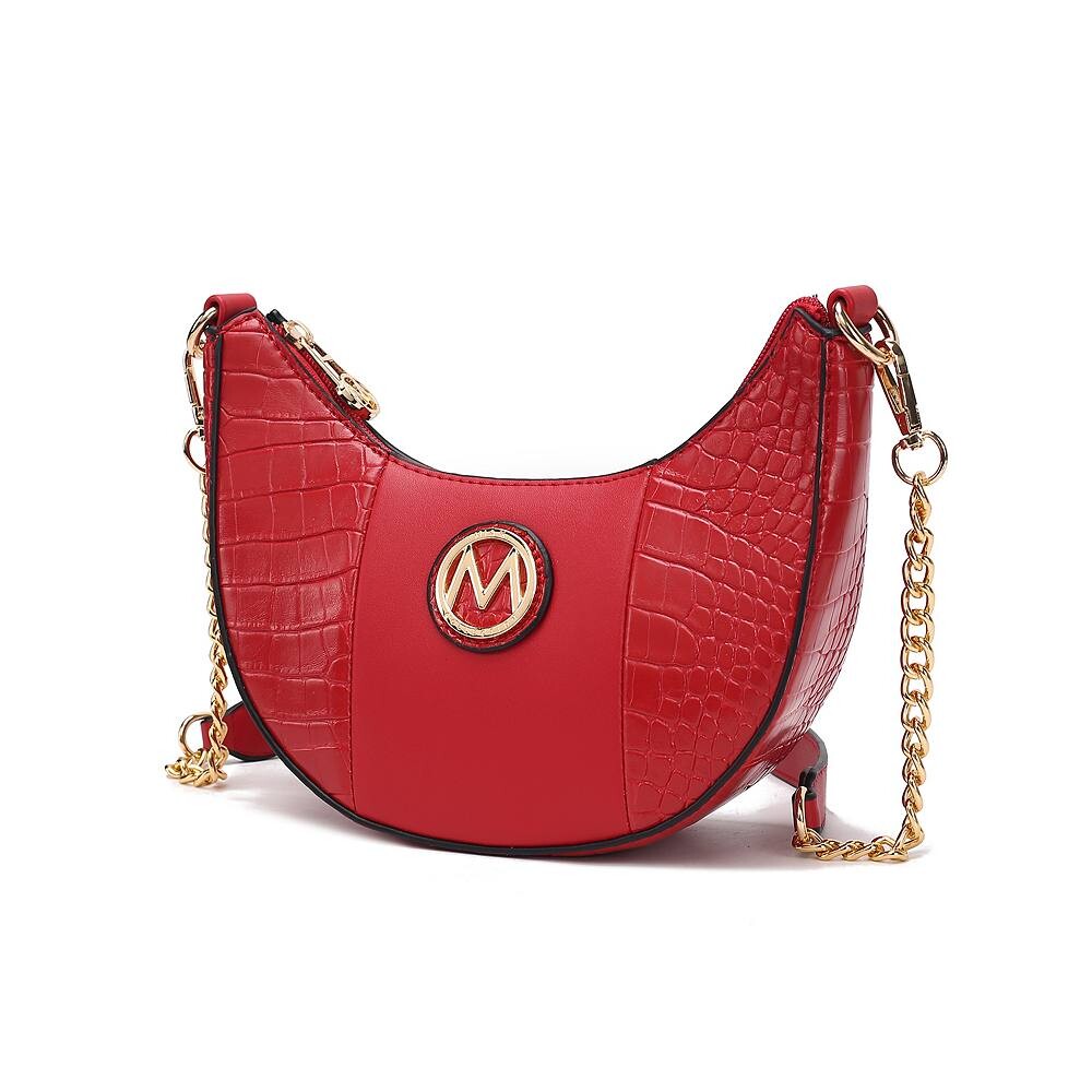 Коллекция Mkf Женская сумка через плечо Amira с тиснением под крокодила от Mia K MKF Collection, красный
Коллекция Mkf Женская сумка через плечо Amira с тиснением под крокодила от Mia K MKF Collection, красный