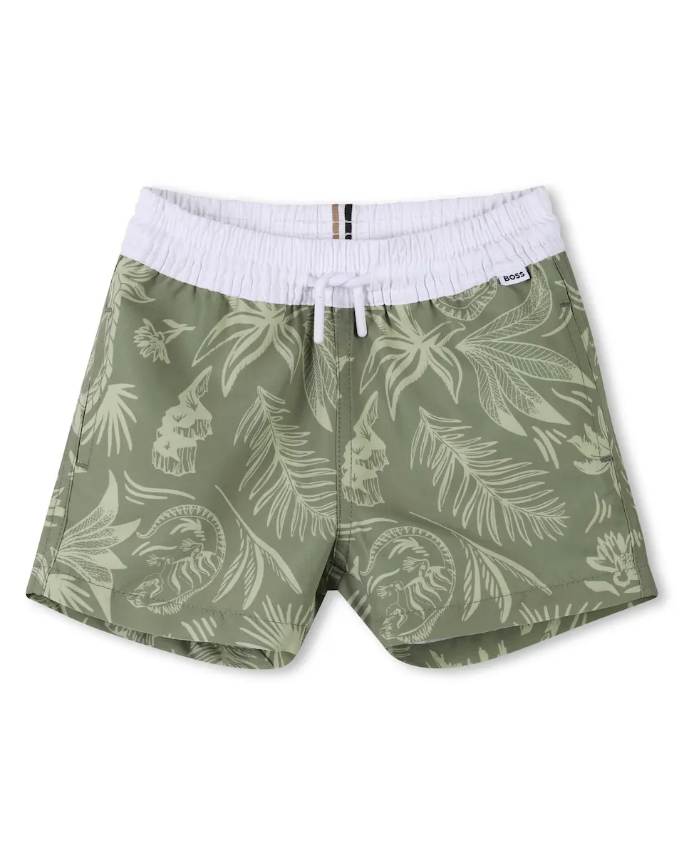 Купальник для мальчика зеленого цвета с цветами BOSS Kidswear, зеленый
Купальник для мальчика зеленого цвета с цветами BOSS Kidswear, зеленый