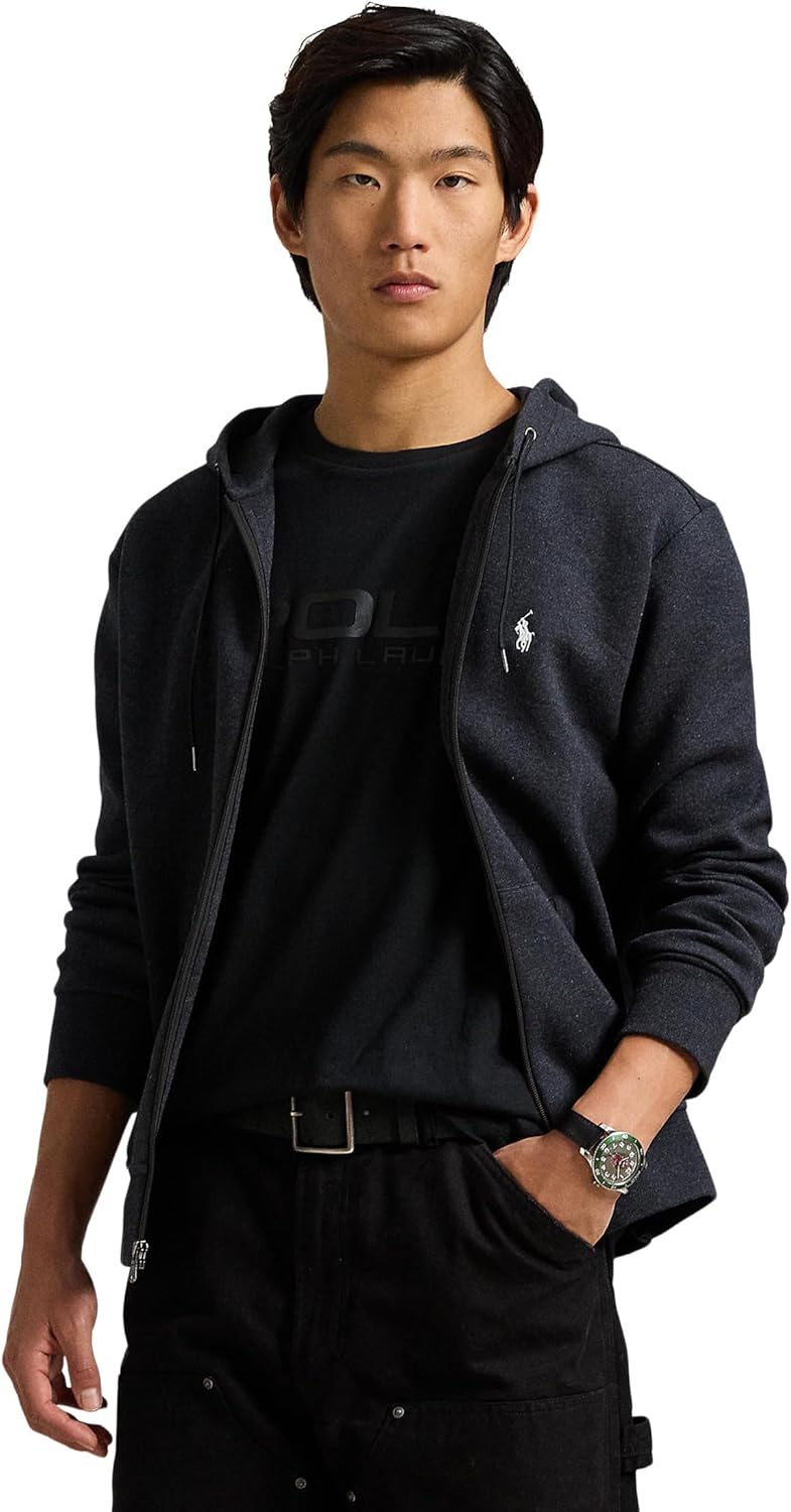 POLO RALPH LAUREN мужская худи на молнии из двойного трикотажа, Black Marl Heather, Черный, POLO RALPH LAUREN мужская худи на молнии из двойного трикотажа, Black Marl Heather
POLO RALPH LAUREN мужская худи на молнии из двойного трикотажа, Black Marl Heather, Черный, POLO RALPH LAUREN мужская худи на молнии из двойного трикотажа, Black Marl Heather