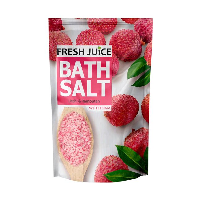 Соль для ванн с личи и рамбутаном Fresh Juice, 500 гр
Соль для ванн с личи и рамбутаном Fresh Juice, 500 гр