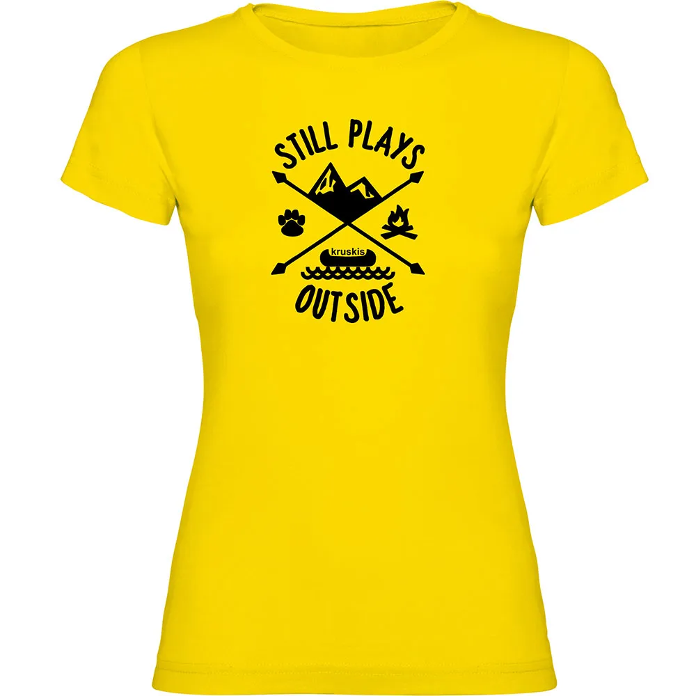Футболка с коротким рукавом Kruskis Still Plays Outside, желтый 
Футболка с коротким рукавом Kruskis Still Plays Outside, желтый