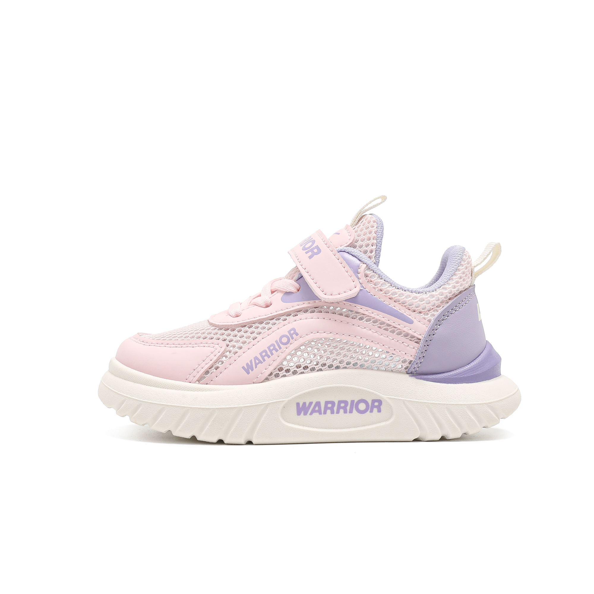 Нескользящие и дышащие низкие детские кроссовки для повседневной носки WARRIOR, розовый/фиолетовый
Нескользящие и дышащие низкие детские кроссовки для повседневной носки WARRIOR, розовый/фиолетовый