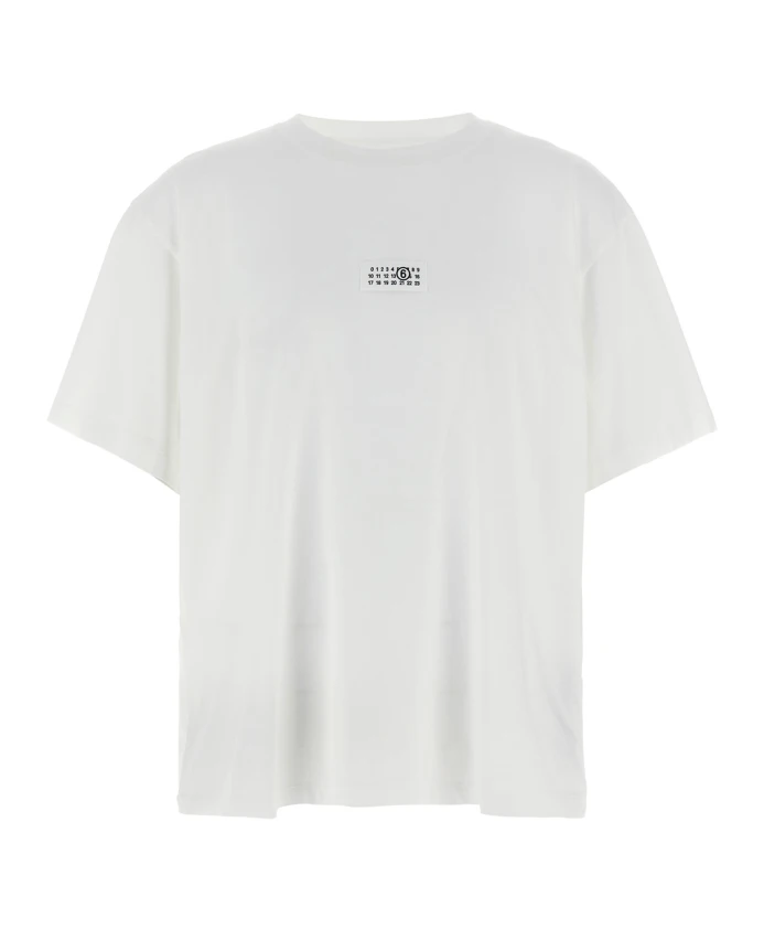 Хлопковая футболка Mm6 Maison Margiela, белый
Хлопковая футболка Mm6 Maison Margiela, белый