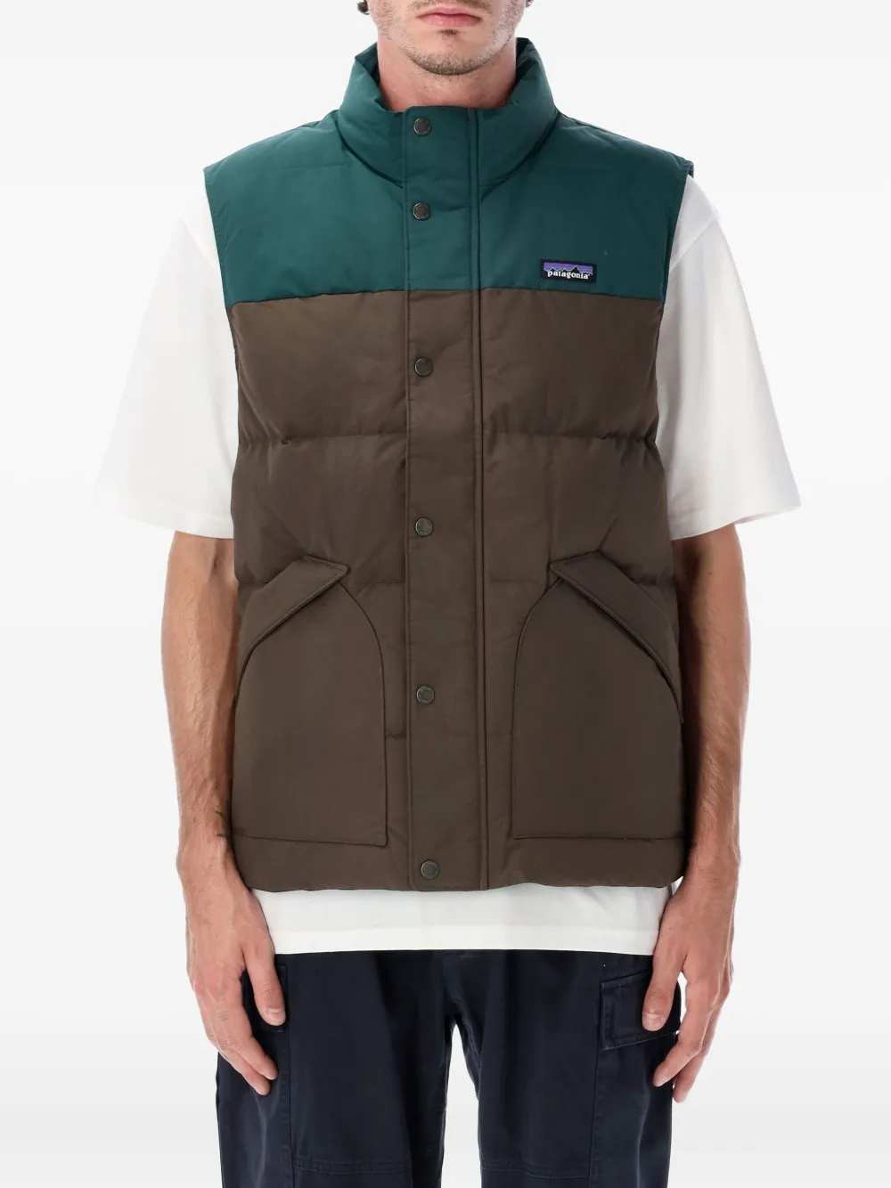 Стеганая жилетка Downdrift Patagonia, коричневый
Стеганая жилетка Downdrift Patagonia, коричневый