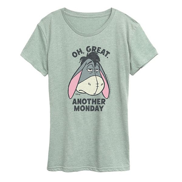 Женская футболка с принтом Winnie the Pooh и Eeyore Disney, Heather Sea Foam
Женская футболка с принтом Winnie the Pooh и Eeyore Disney, Heather Sea Foam