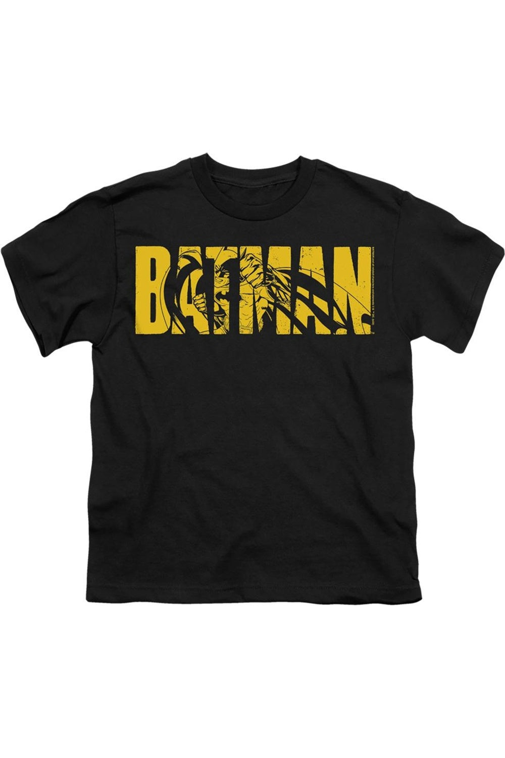 Футболка с надписью Batman для детей с коротким рукавом черная Gildan 
Футболка с надписью Batman для детей с коротким рукавом черная Gildan