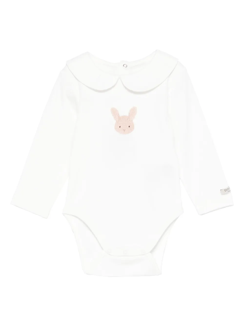 Боди с круглым воротником и кроликом Donsje, белый
Боди с круглым воротником и кроликом Donsje, белый