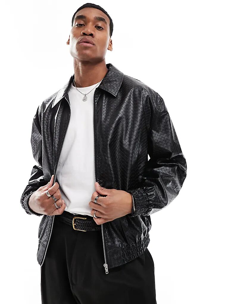 Куртка-харрингтон свободного кроя из искусственной кожи черного цвета ASOS DESIGN, Черный, Куртка-харрингтон свободного кроя из искусственной кожи черного цвета ASOS DESIGN
Куртка-харрингтон свободного кроя из искусственной кожи черного цвета ASOS DESIGN, Черный, Куртка-харрингтон свободного кроя из искусственной кожи черного цвета ASOS DESIGN