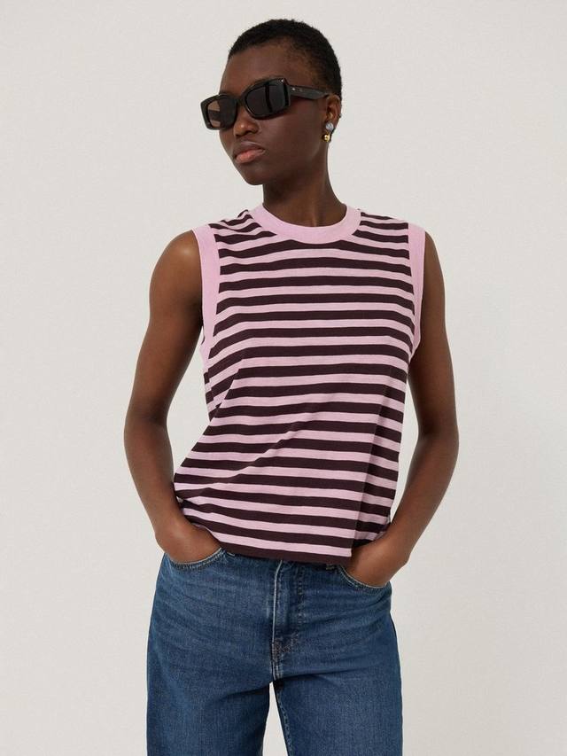 Хлопчатобумажная майка в полоску Jigsaw, красный/разноцветный
Хлопчатобумажная майка в полоску Jigsaw, красный/разноцветный