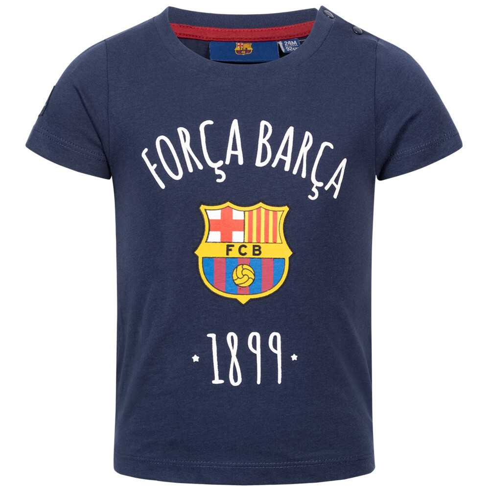 Детская футболка FC Barcelona Forca Barca 1899
Детская футболка FC Barcelona Forca Barca 1899