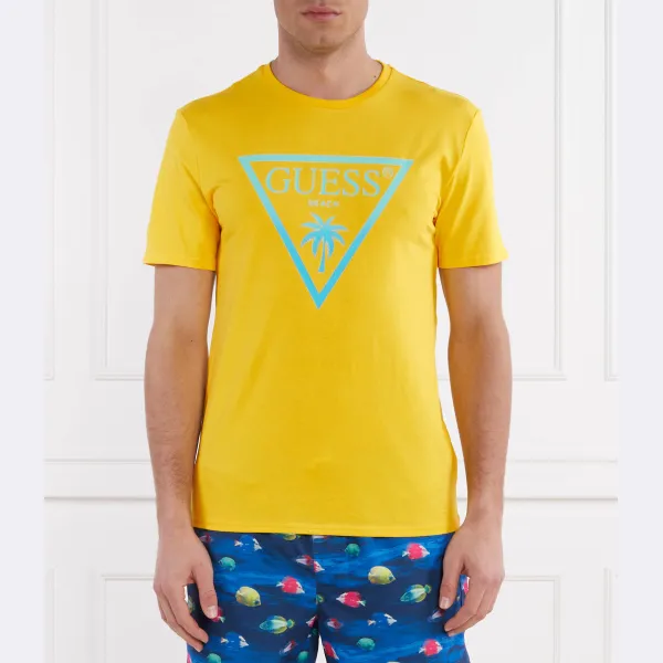 Облегающая футболка Guess, желтый
Облегающая футболка Guess, желтый